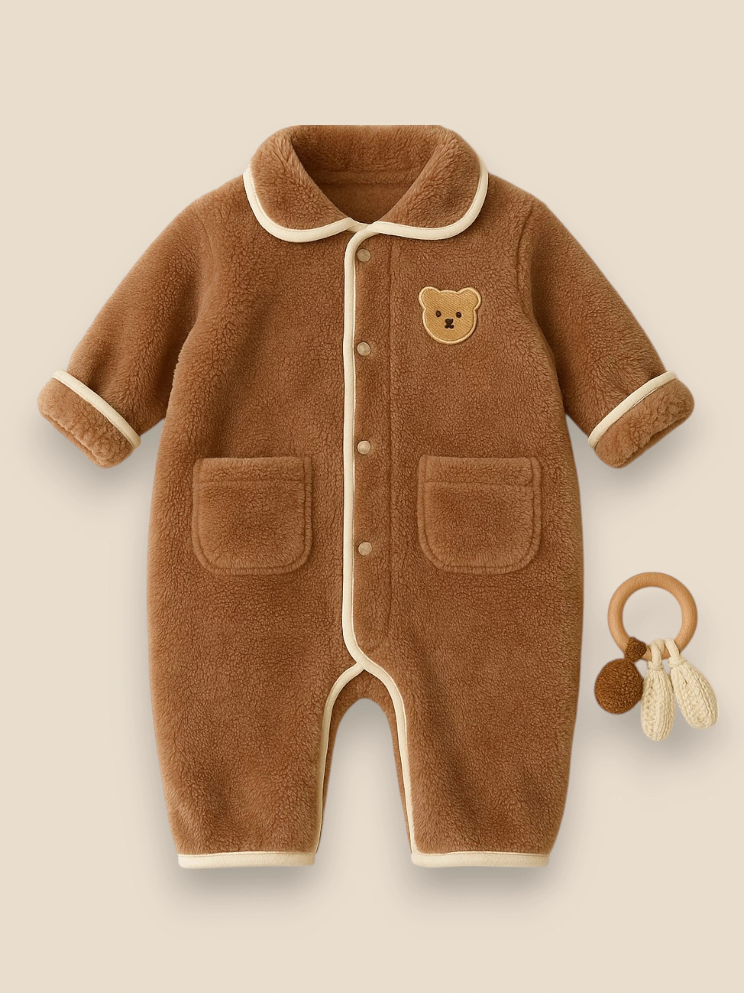 Malo - Sa barboteuse douillette ourson