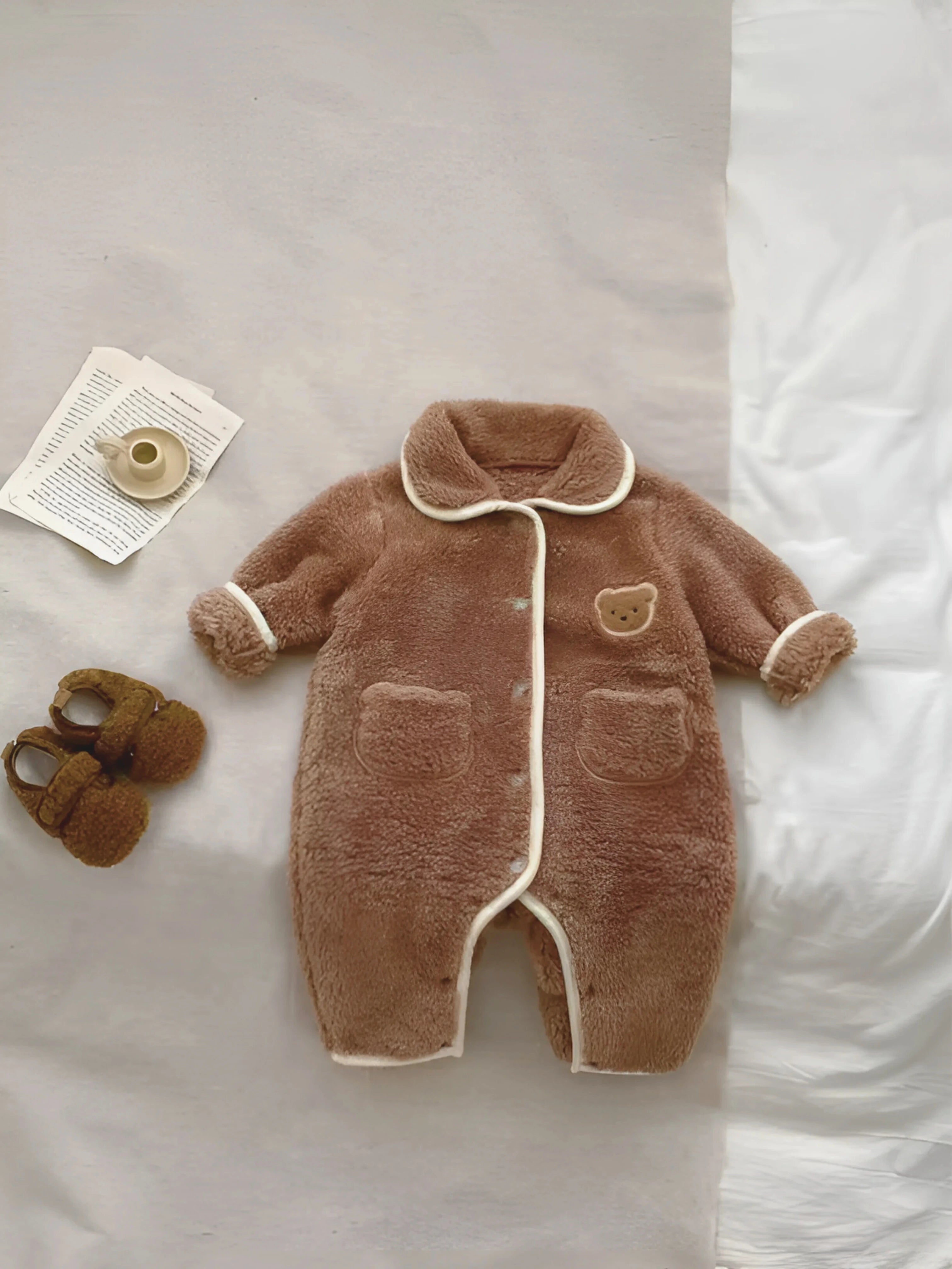 Malo - Sa barboteuse douillette ourson