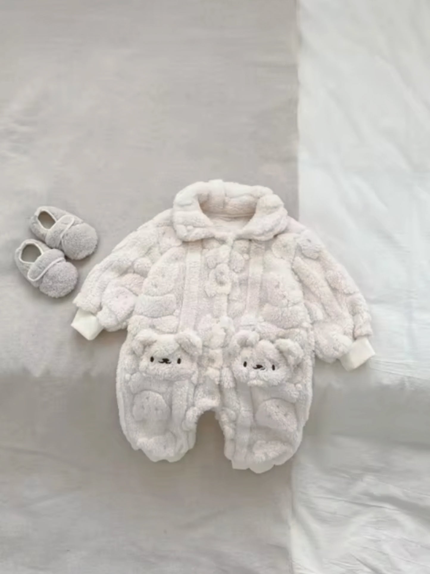 Chaleur Cocon & Toucher Ultra Doux - La Moelleuse Barboteuse En Sherpa