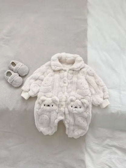 Chaleur Cocon & Toucher Ultra Doux - La Moelleuse Barboteuse En Sherpa