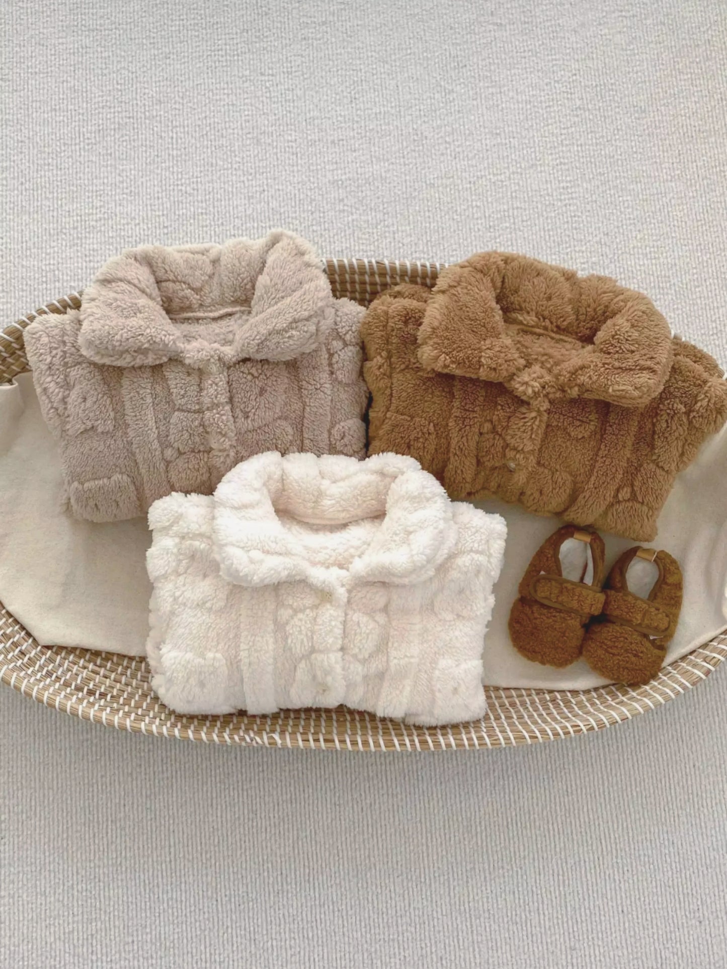 Chaleur Cocon & Toucher Ultra Doux - La Moelleuse Barboteuse En Sherpa