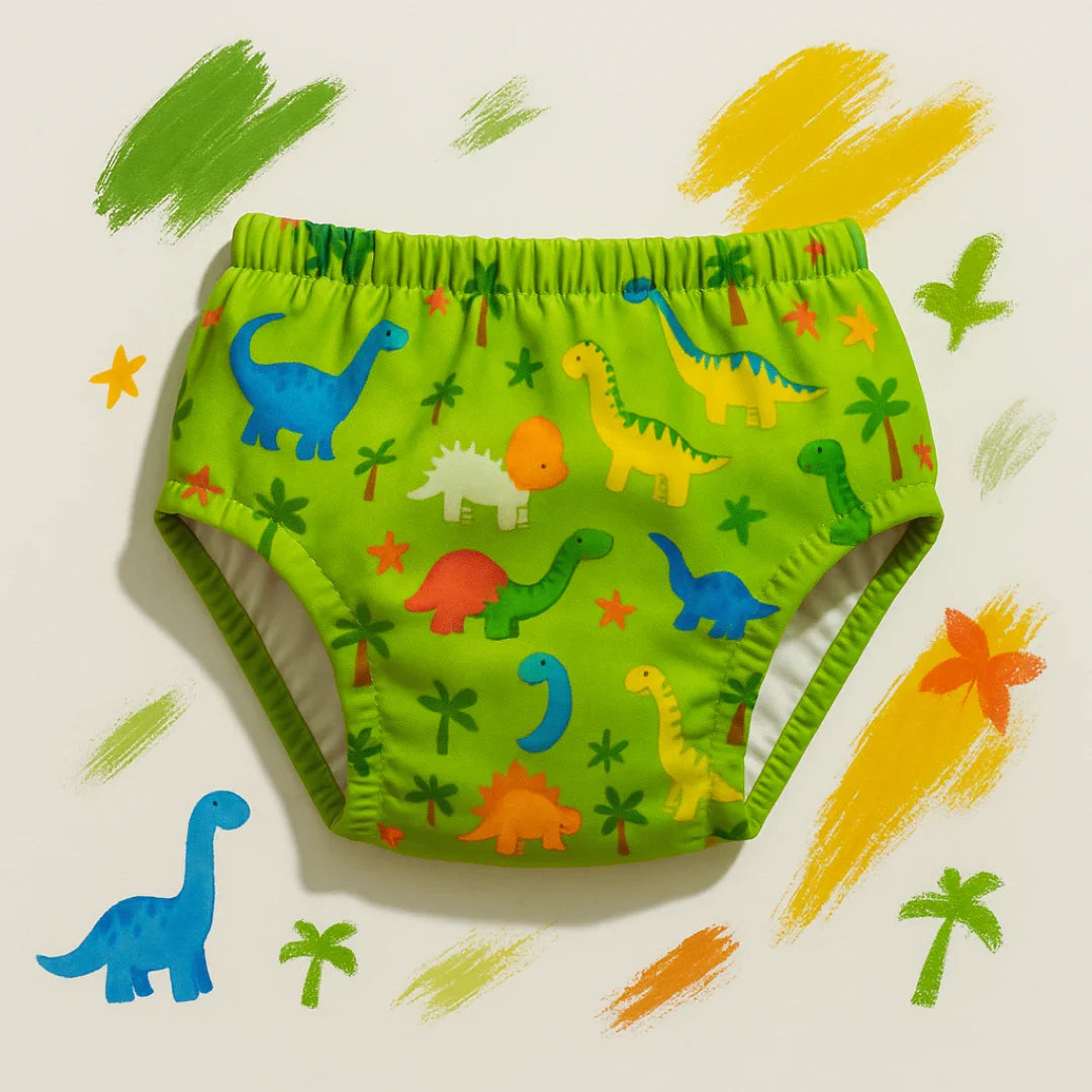 Lot de 3 culottes Oeko-Tex® - Motifs Dino