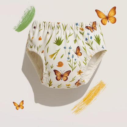 Lot de 3 culottes Oeko-Tex® - Motifs Papillons