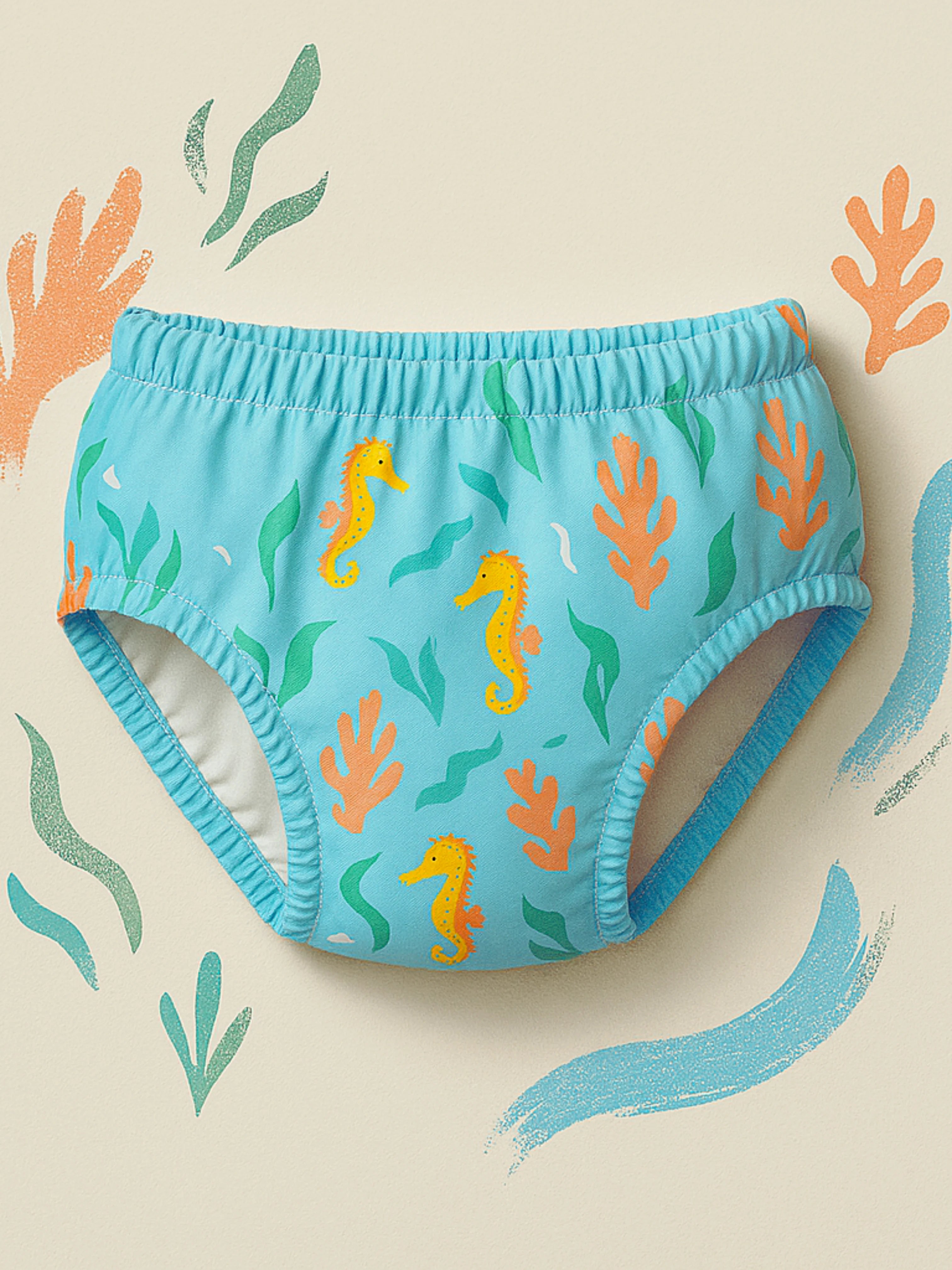 Enfin une culotte Oeko-Tex® conçue pour aider votre enfant à devenir propre le jour et la nuit