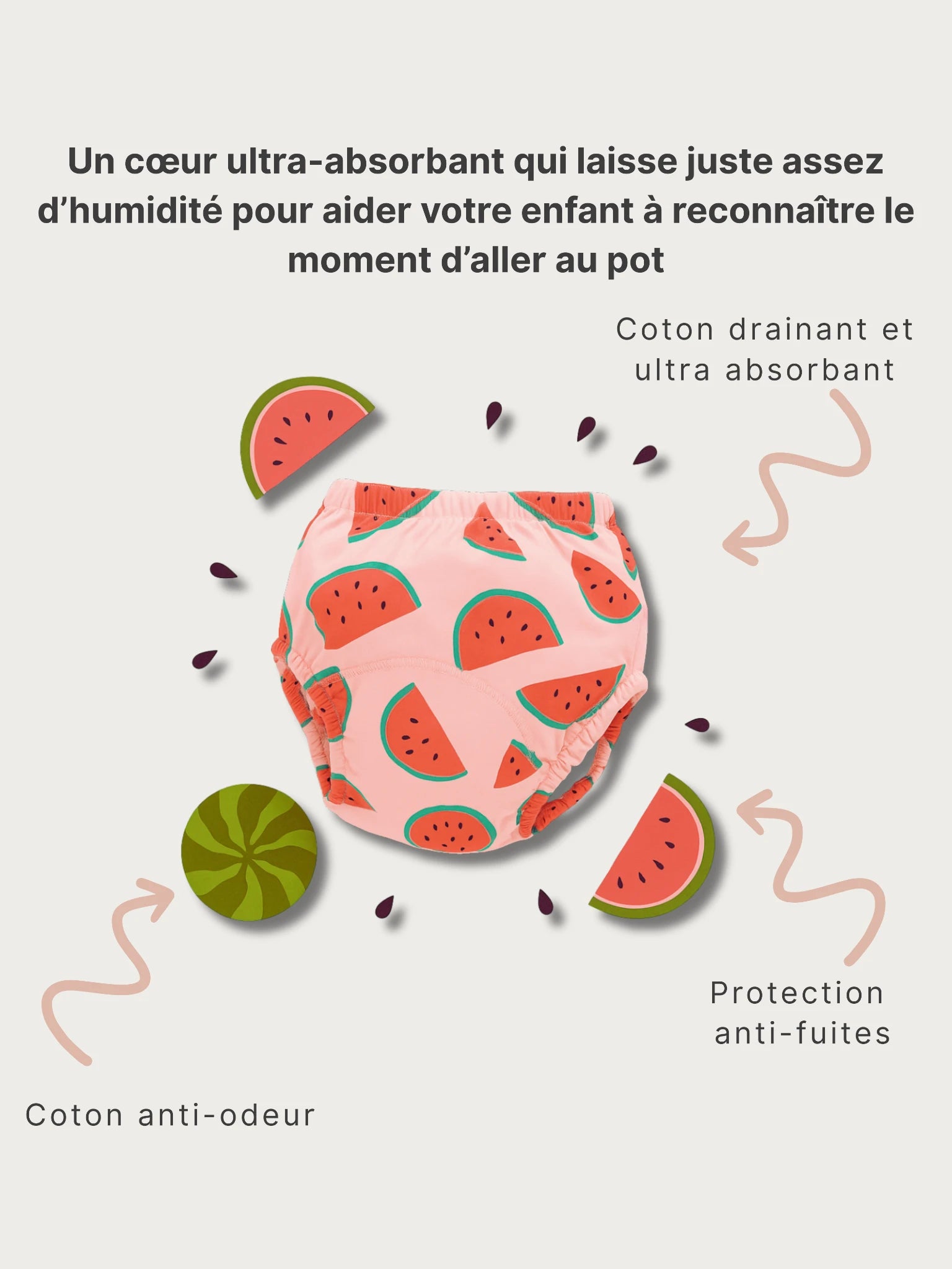 Les culottes d’apprentissage qui rendent votre enfant propre en seulement 3 semaines