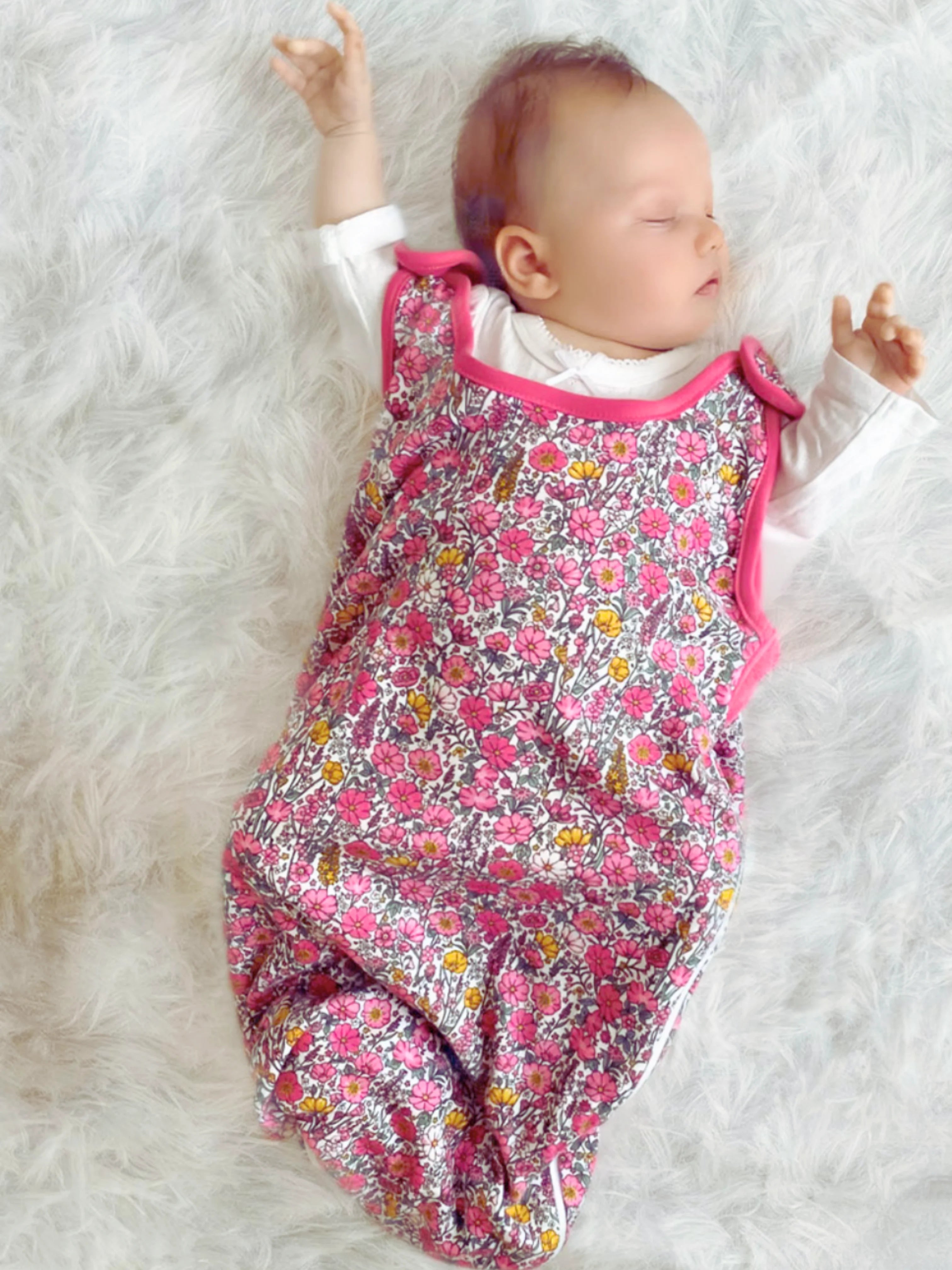 La Douceur Rêvée Pour Les nuits De Bébé | La Gigoteuse Fleurie 4 Saisons En Coton Bio Oeko-Tex®