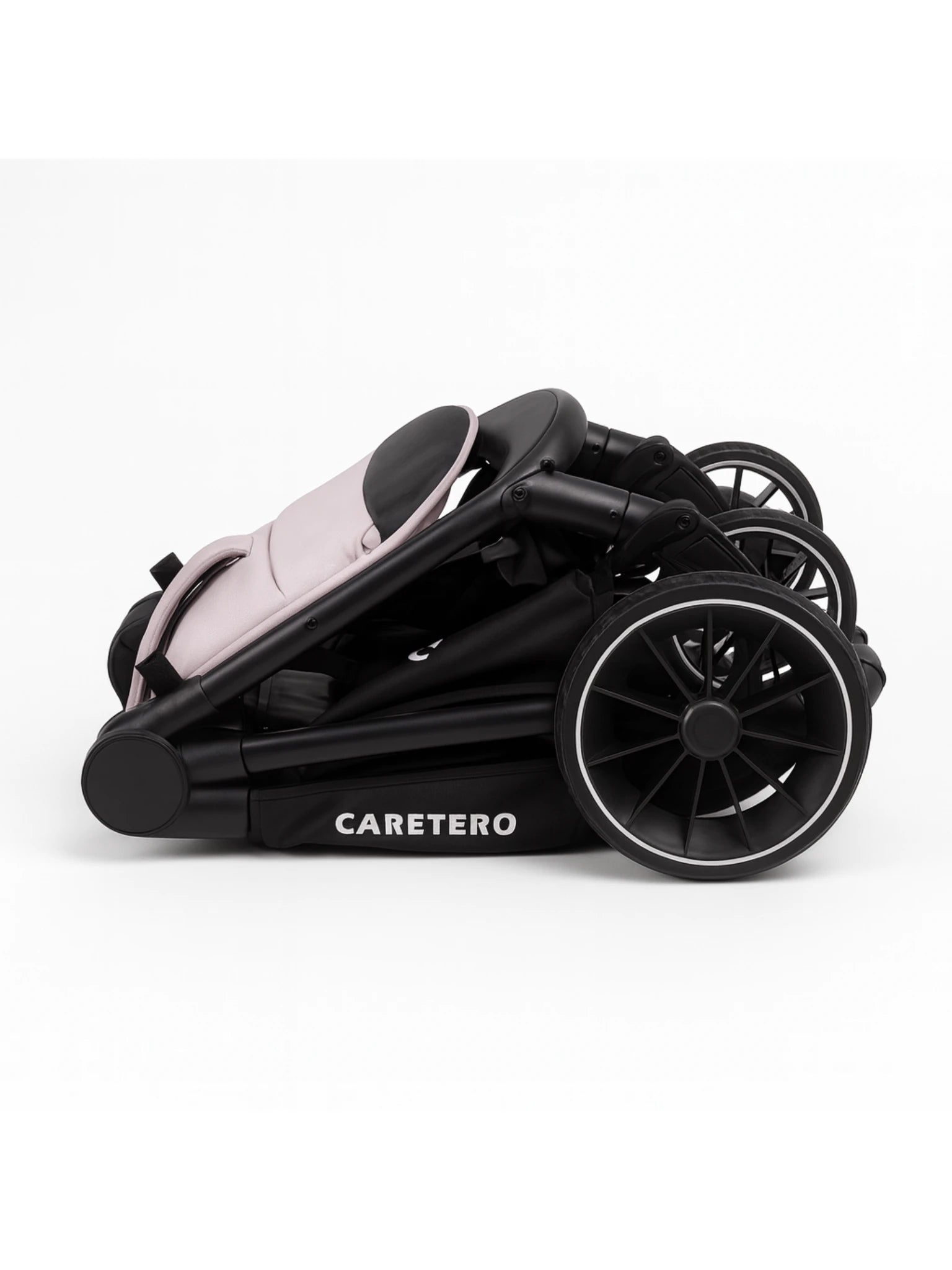 Poussette citadine smoky Caretero légère et compacte