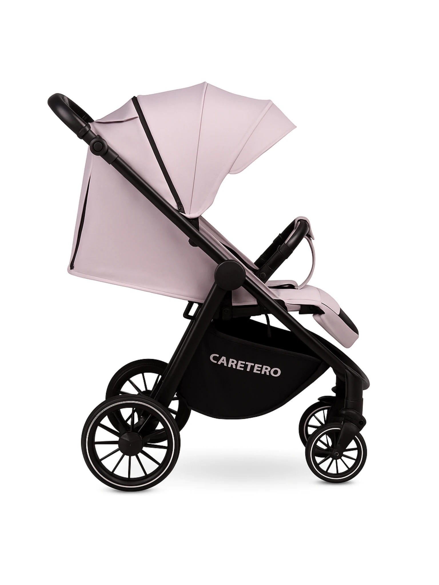 Poussette citadine smoky Caretero légère et compacte