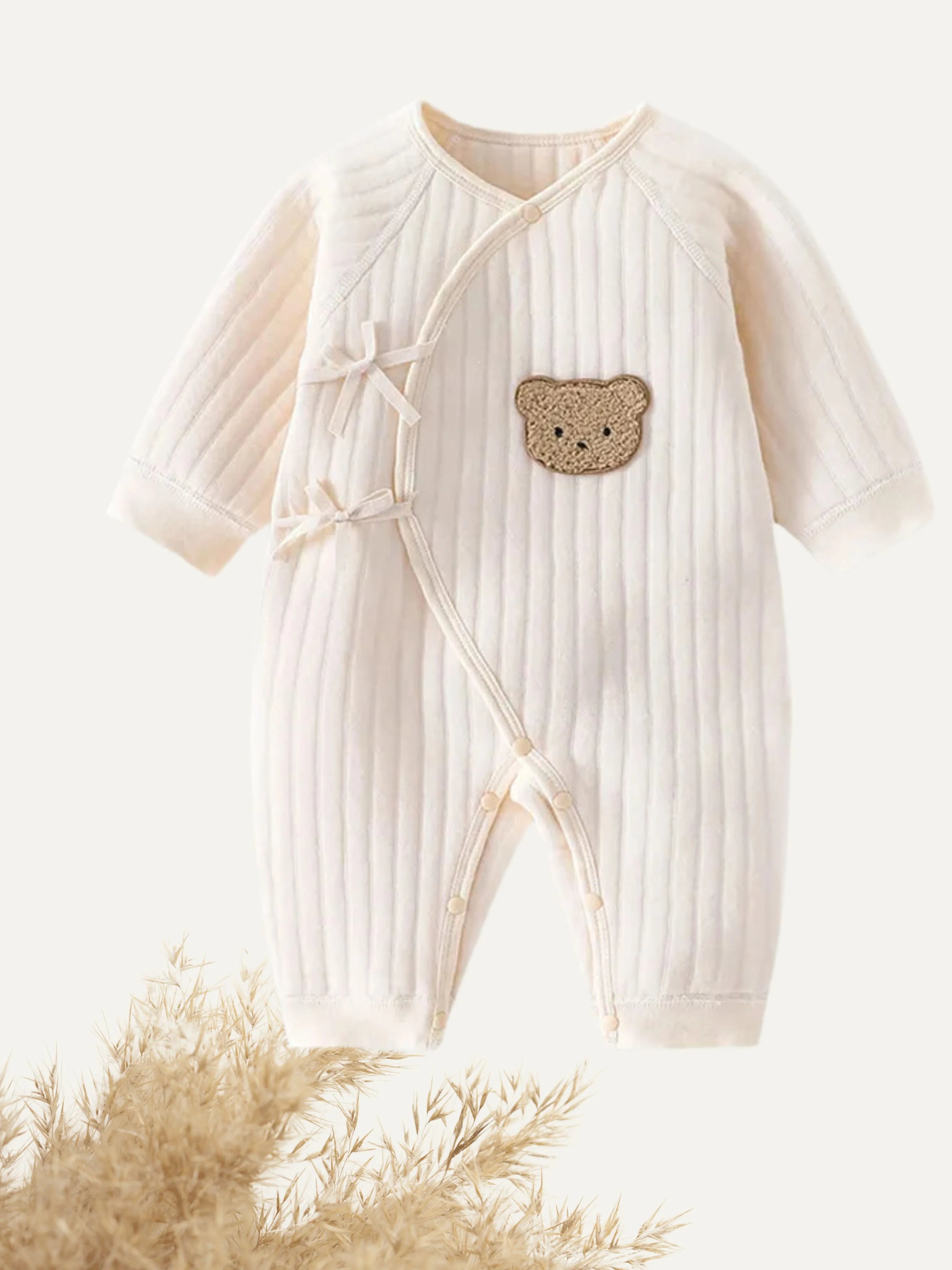 Lilou - Son pyjama ourson en coton douillet