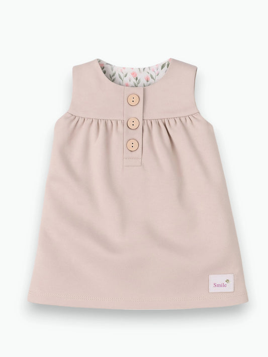 Robe douceur fleurie en coton biologique Oeko-Tex®