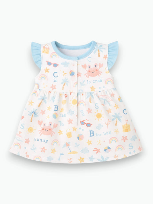 Robe pop  en coton biologique Oeko-Tex®