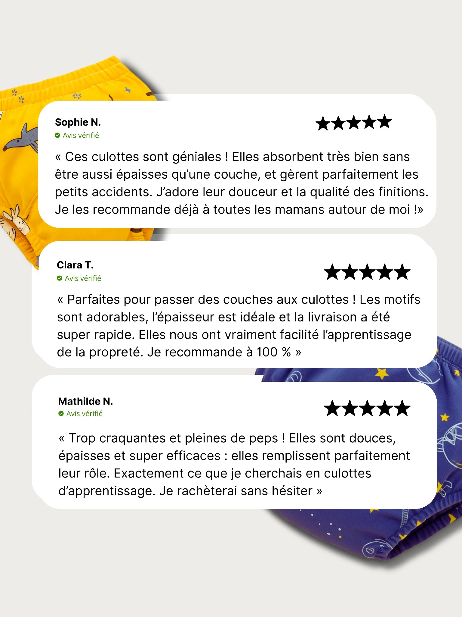 Les culottes d’apprentissage qui rendent votre enfant propre en seulement 3 semaines