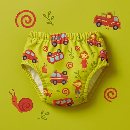 Lot de 3 culottes Oeko-Tex® - Motifs Pompiers